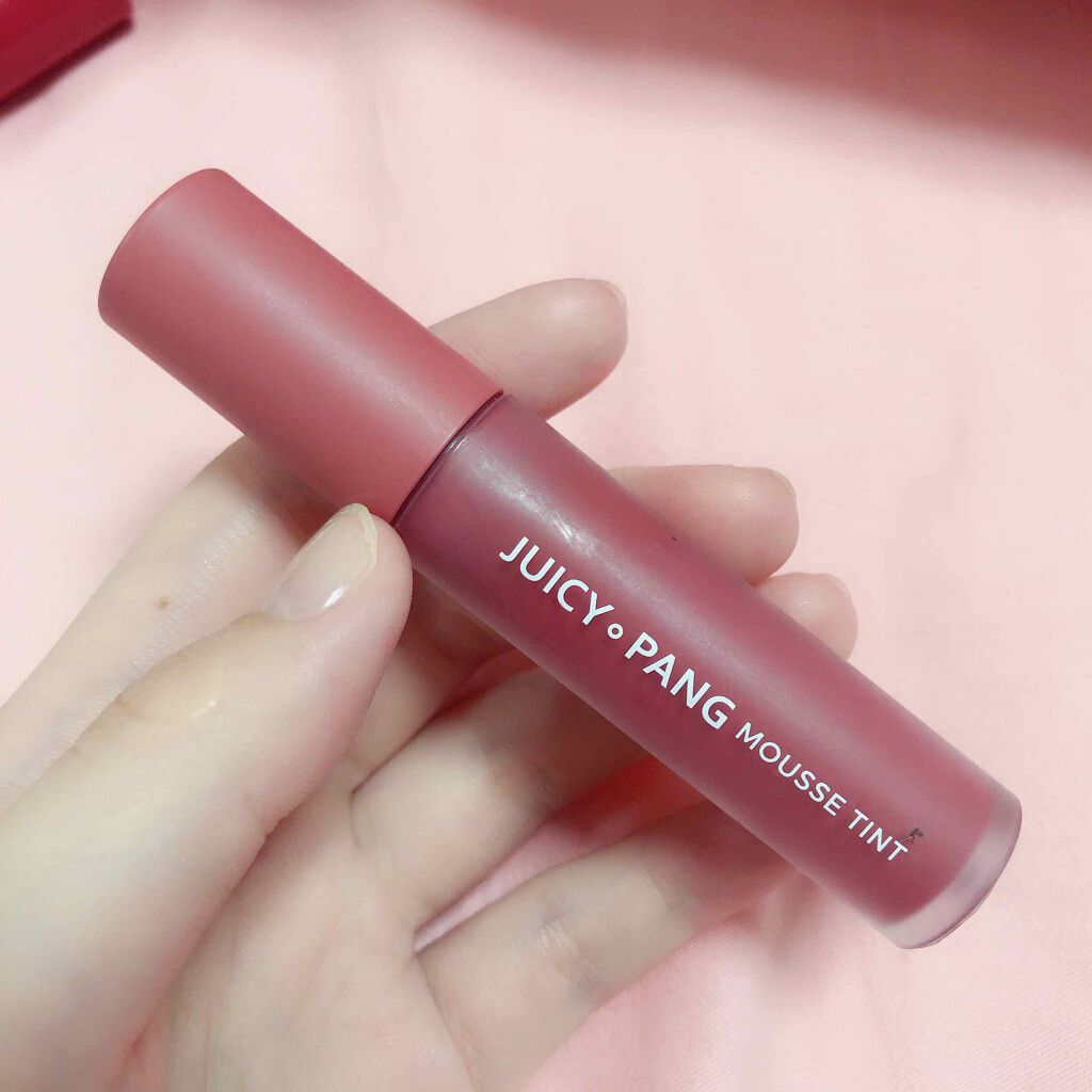 ジューシーパン ムースティント/A’pieu/リップティントを使ったクチコミ（1枚目）