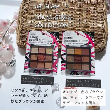 UR GLAM　BLOOMING EYE COLOR PALETTE/U R GLAM/アイシャドウパレットを使ったクチコミ（2枚目）