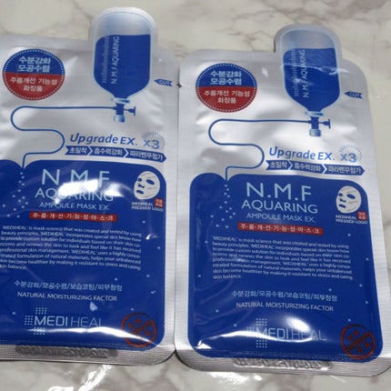 N.M.FアクアアンプルマスクJEX/MEDIHEAL/シートマスク・パックを使ったクチコミ(1枚目)