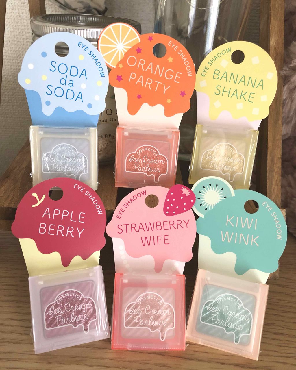 アイシャドウ/アイスクリームパーラー コスメティクス/単色アイシャドウを使ったクチコミ（1枚目）