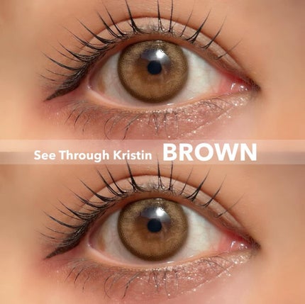 See Through Kristin/Hapa kristin/カラーコンタクトレンズを使ったクチコミ(2枚目)