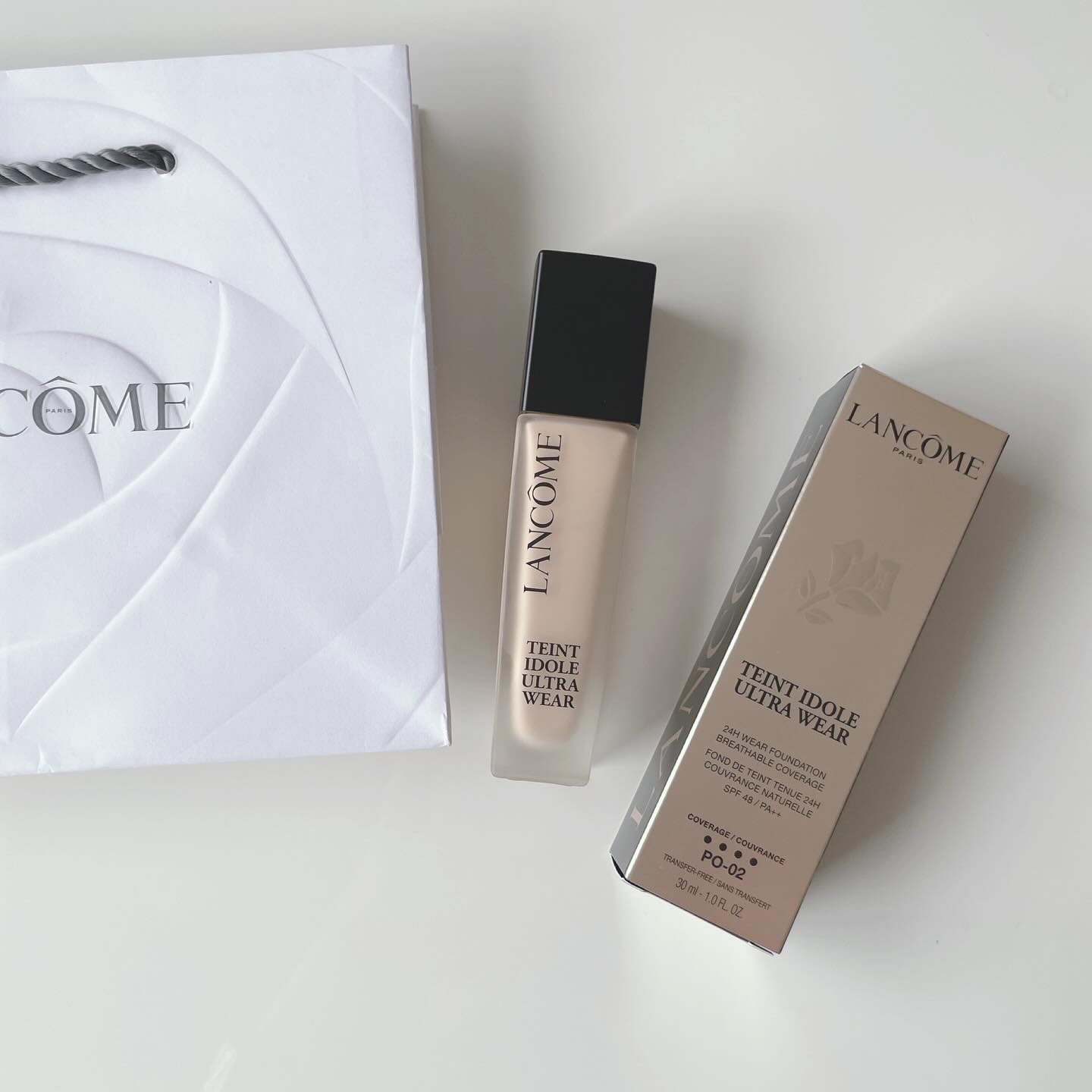 タンイドル ウルトラ ウェア リキッド N PO-02/LANCOME/リキッドファンデーションを使ったクチコミ（1枚目）