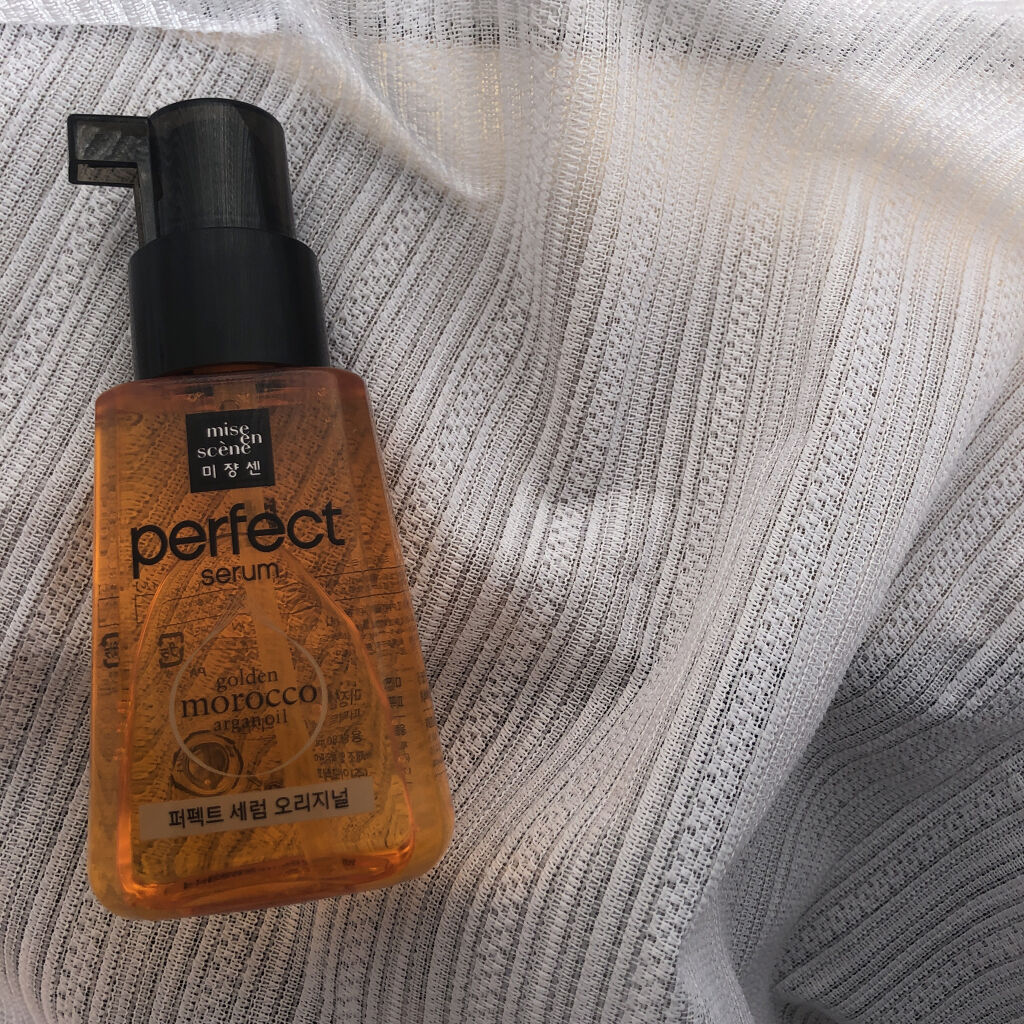 パーフェクト セラム オリジナル/miseenscene/ヘアオイルを使ったクチコミ（2枚目）