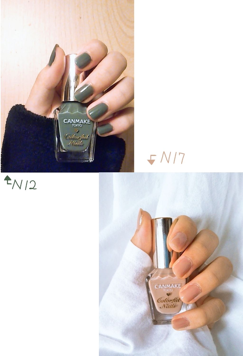 カラフルネイルズ/キャンメイク/マニキュアを使ったクチコミ（2枚目）