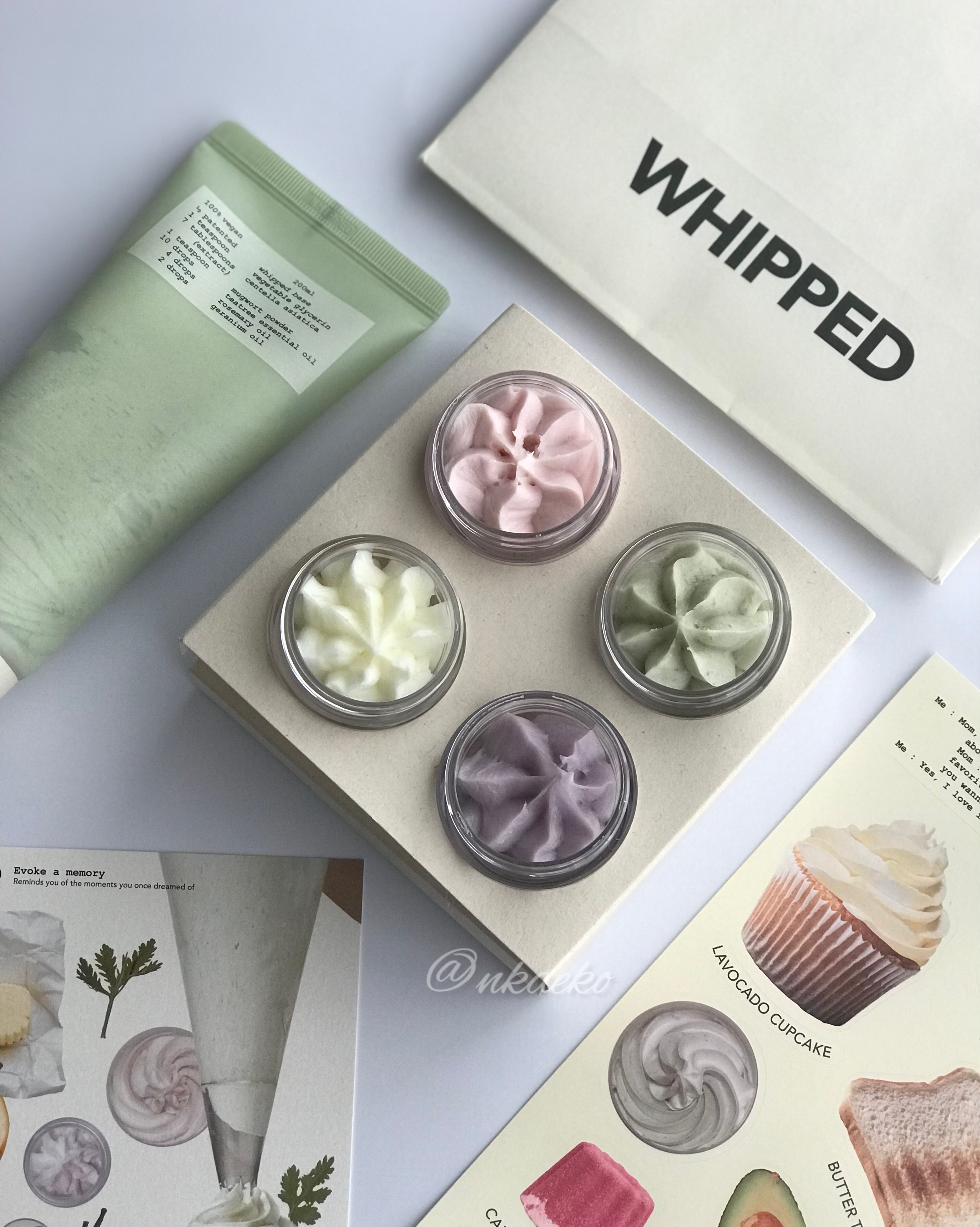 ホイップドヴィーガンパッククレンザーディスカバリーキット/WHIPPED/スキンケアキットを使ったクチコミ（1枚目）