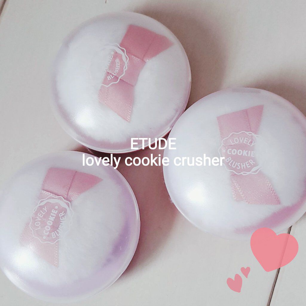 ラブリー クッキー ブラッシャー/ETUDE/パウダーチークを使ったクチコミ（1枚目）
