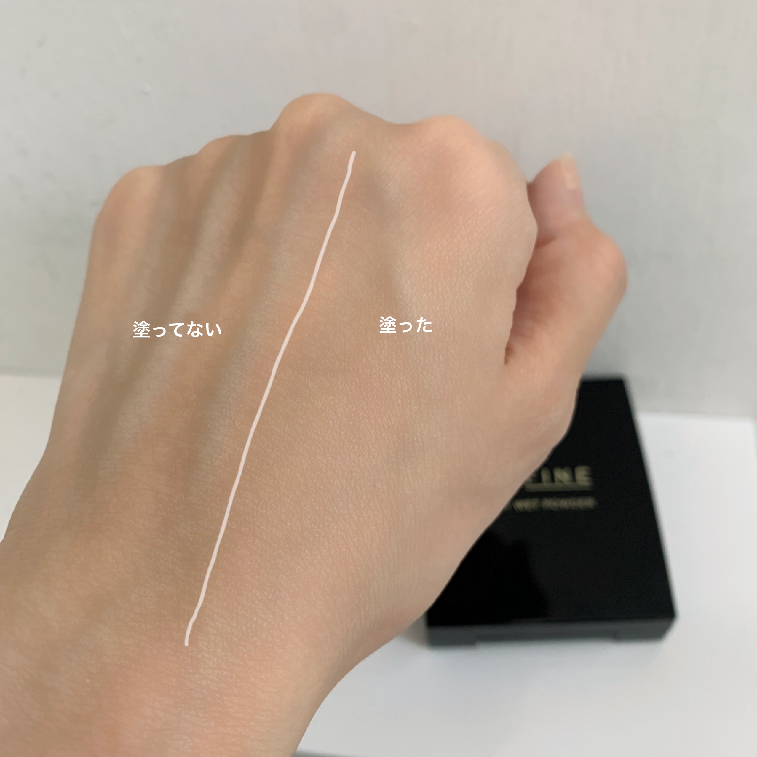 シルキーウェットパウダー/セフィーヌ/パウダーファンデーションを使ったクチコミ（2枚目）