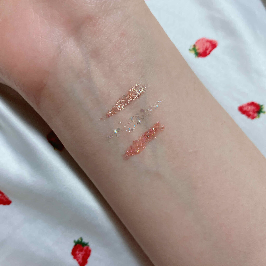 グリッターライナー/b idol/グリッターを使ったクチコミ（3枚目）