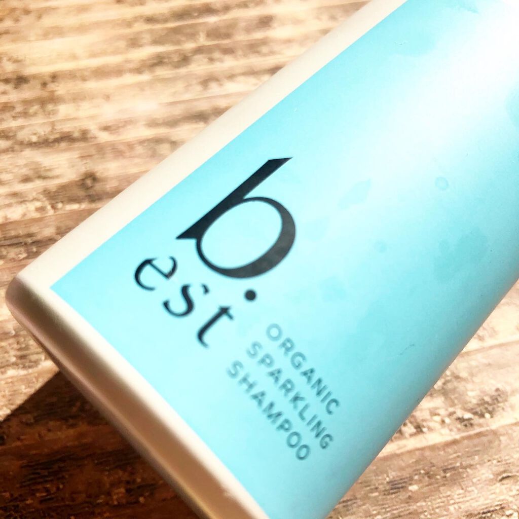 オーガニックスパークリングシャンプー/b.ris/市販シャンプーを使ったクチコミ(1枚目)