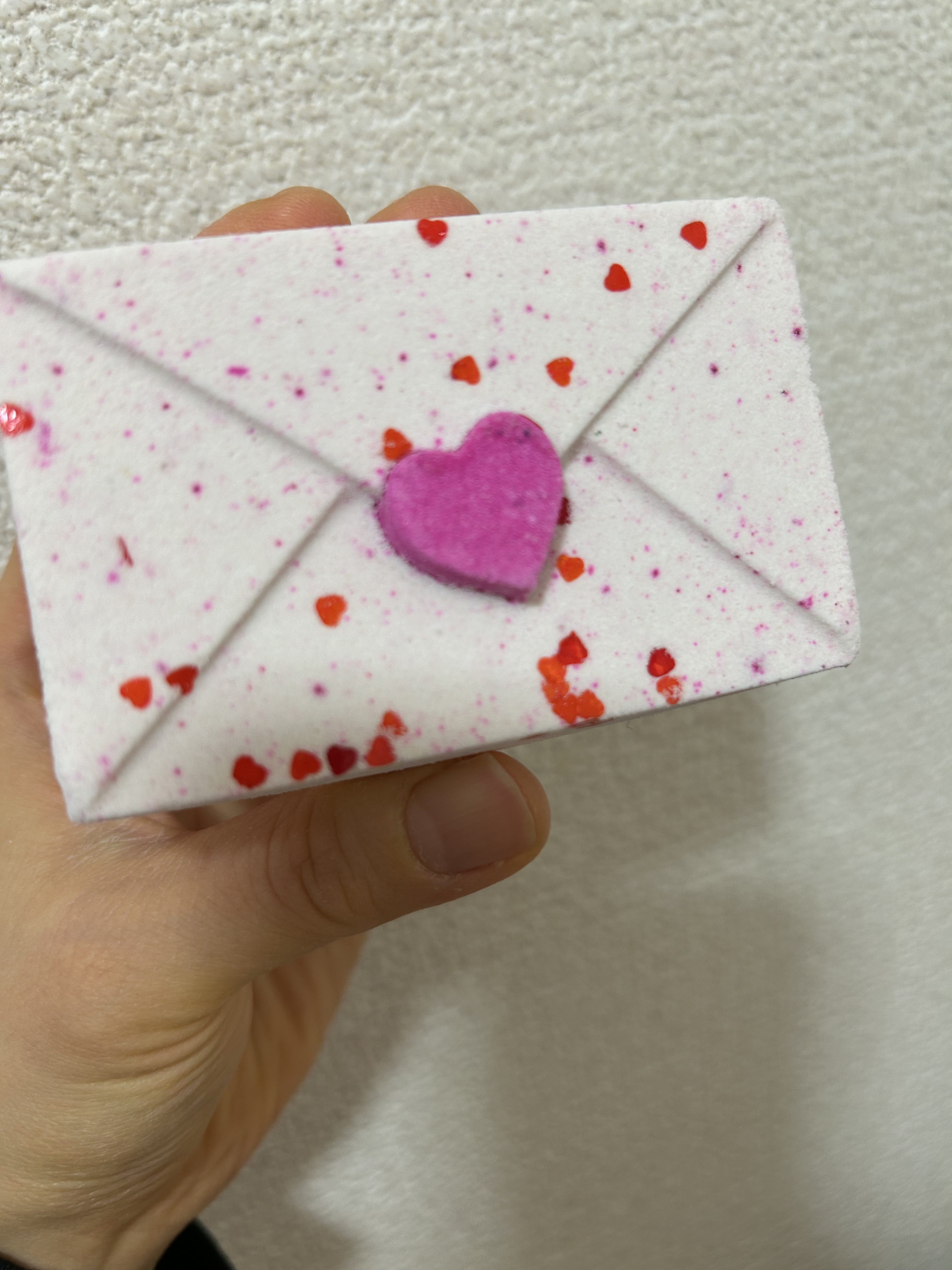 ハートレター（バスボム）/ラッシュ/炭酸系入浴剤を使ったクチコミ（1枚目）