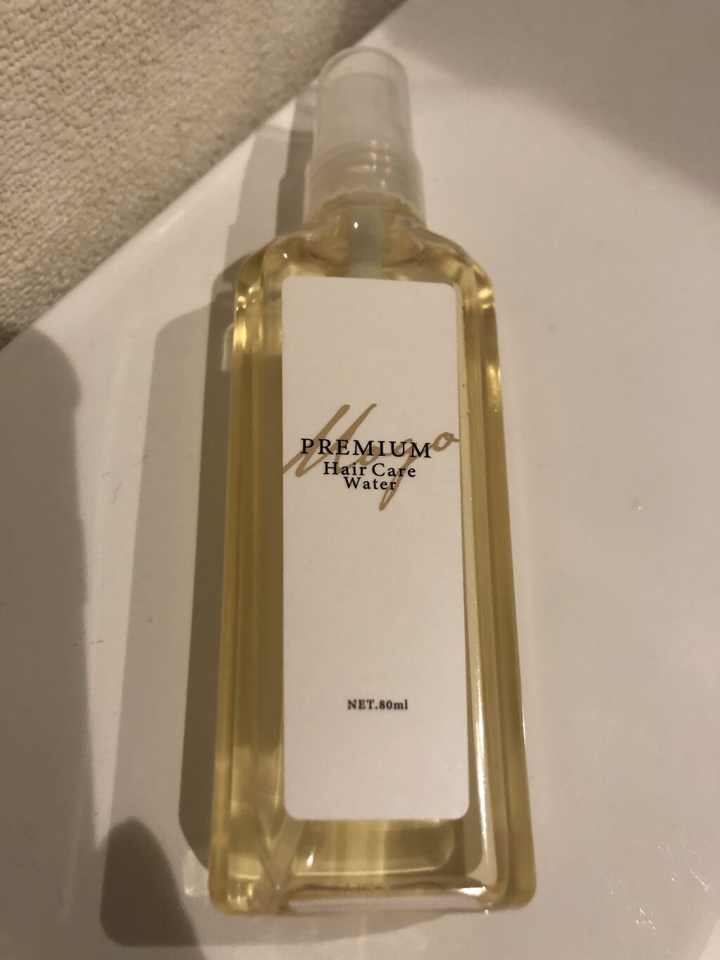 ごもプレミアムヘアオイル ローズソープの香り/GOMO/ヘアオイルを使ったクチコミ（1枚目）