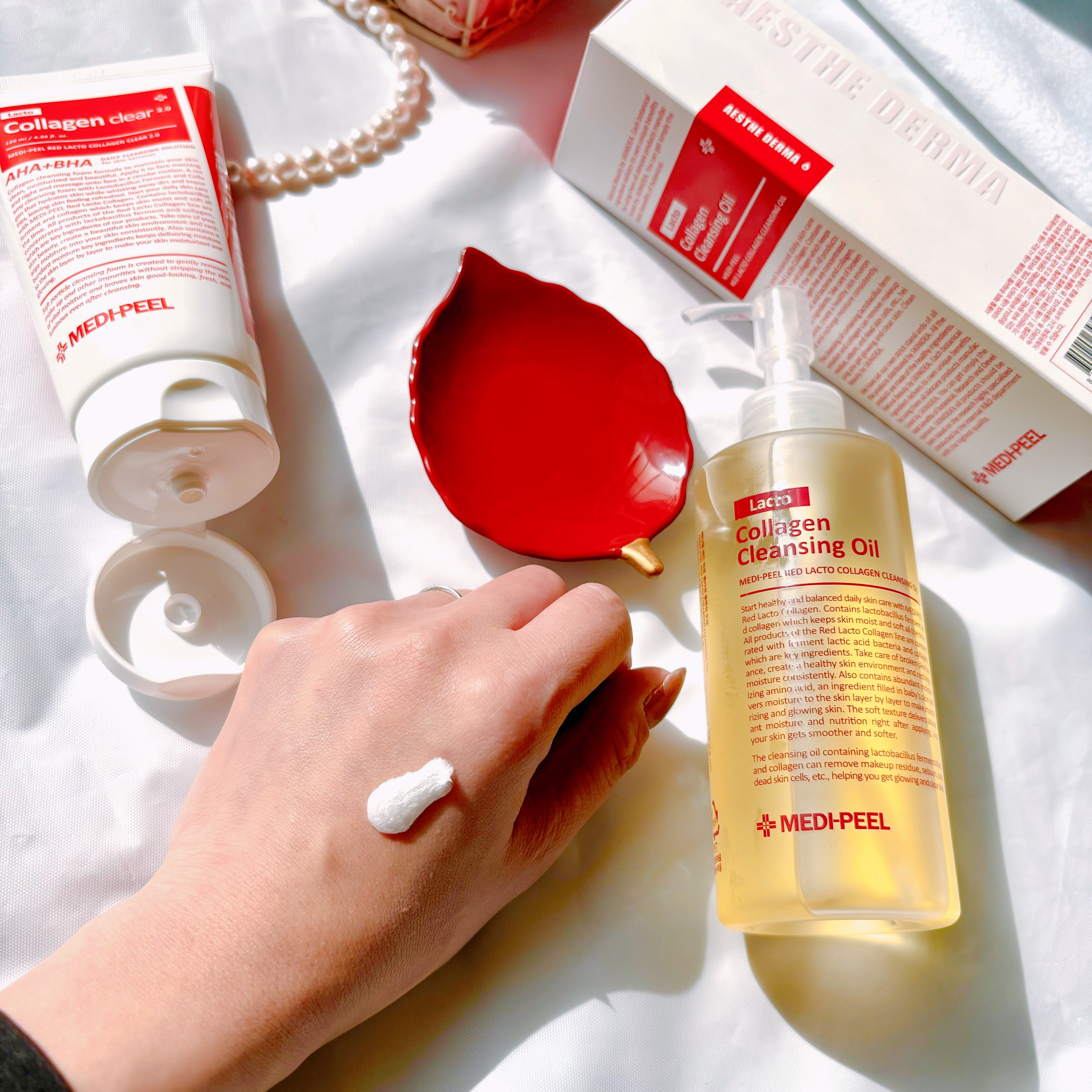 レッドラクトコラーゲンクリア2.0/MEDIPEEL/洗顔フォームを使ったクチコミ（3枚目）