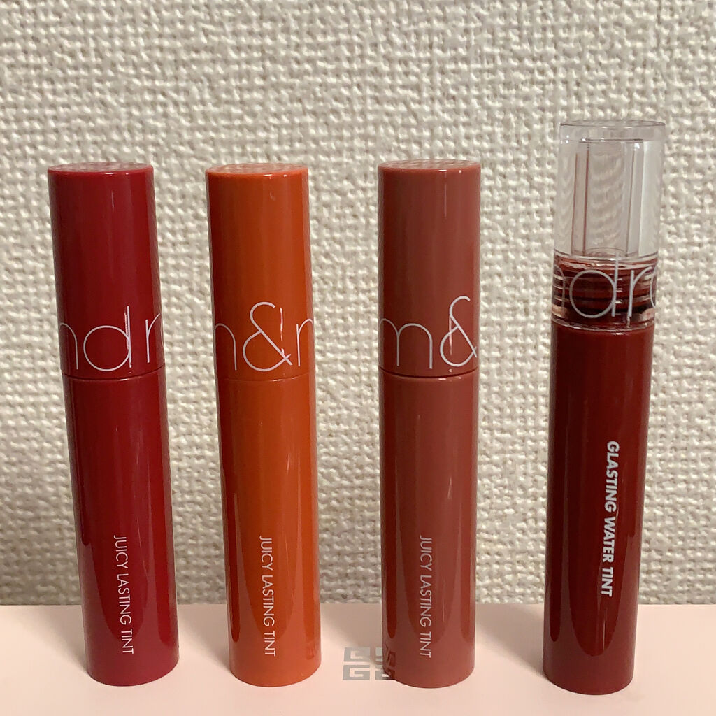 ジューシーラスティングティント/rom&nd/リップティントを使ったクチコミ（1枚目）