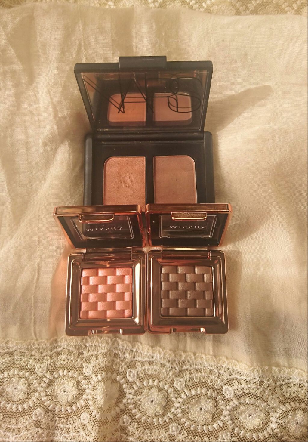 デュオアイシャドー/NARS/アイシャドウパレットを使ったクチコミ（2枚目）