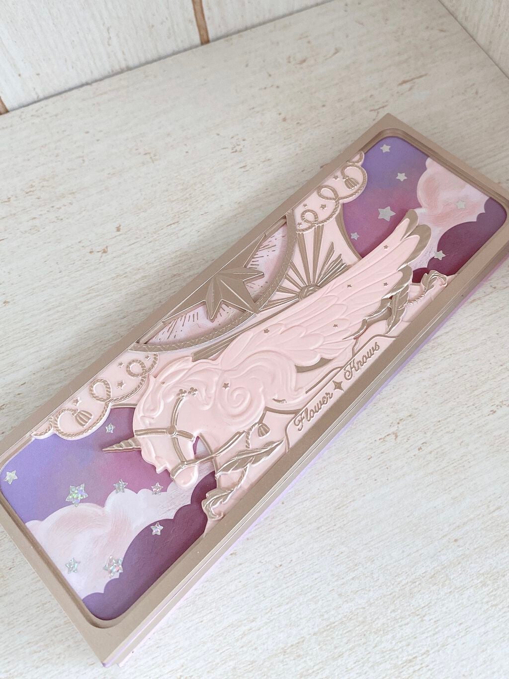 ローズユニコーンシリーズ アイシャドウパレット/FlowerKnows/アイシャドウパレットを使ったクチコミ(2枚目)