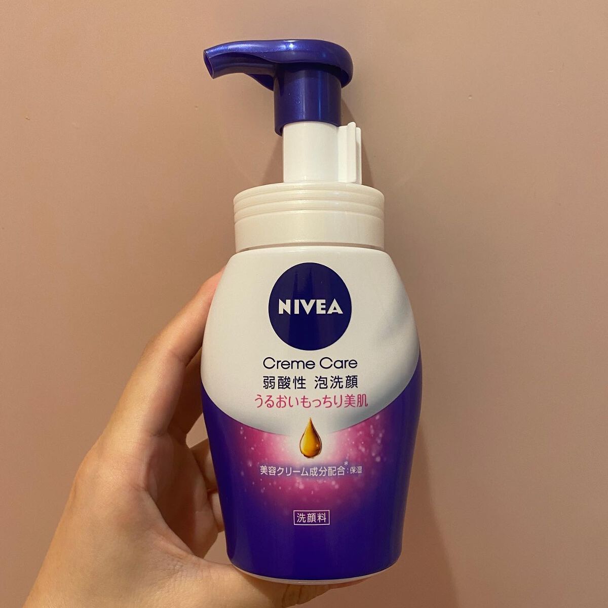 ニベア クリアビューティー弱酸性泡洗顔 もっちり美肌/ニベア/泡洗顔を使ったクチコミ(1枚目)