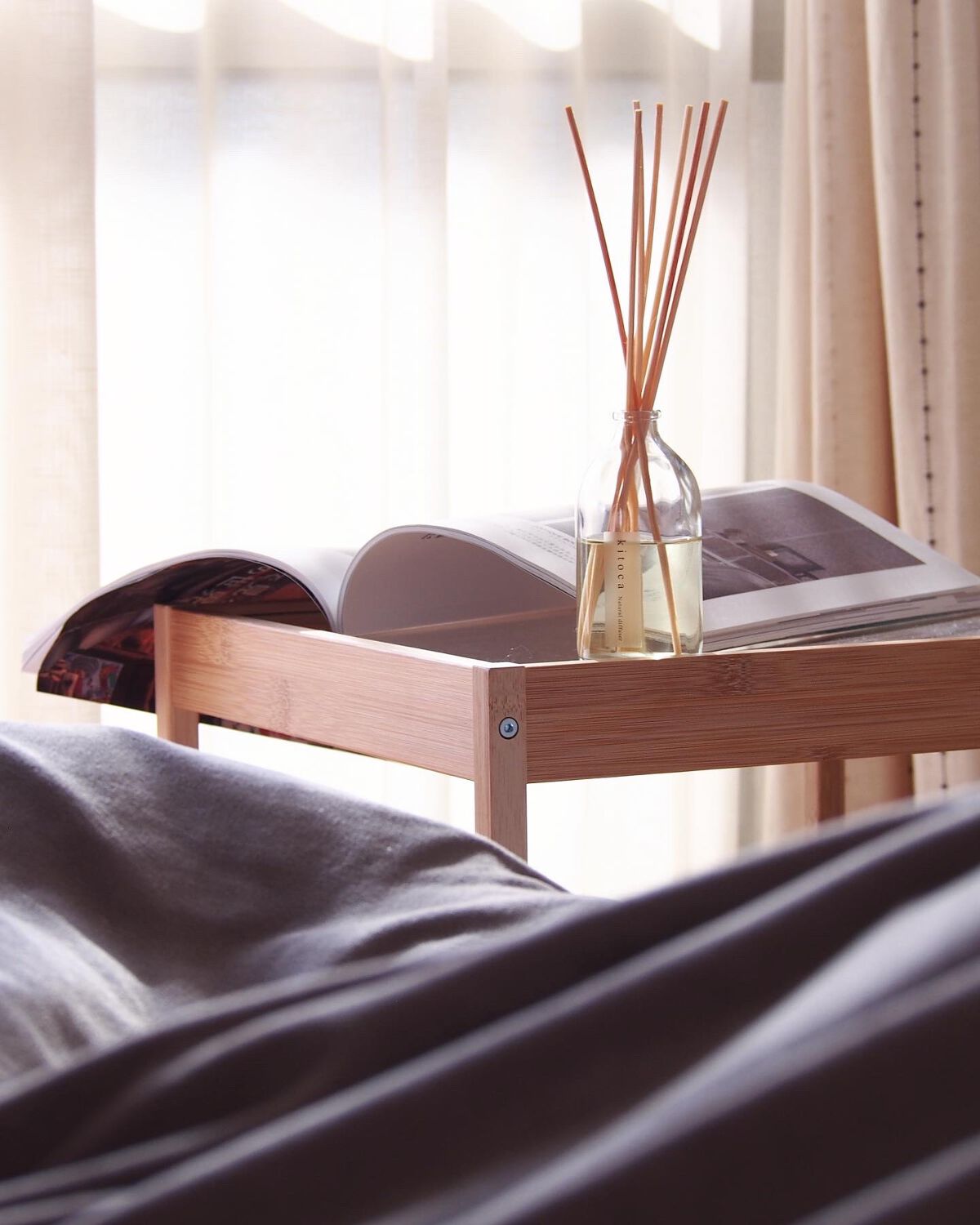 消臭リードディフューザー/Kitoca　木と果/ルームフレグランスを使ったクチコミ（1枚目）