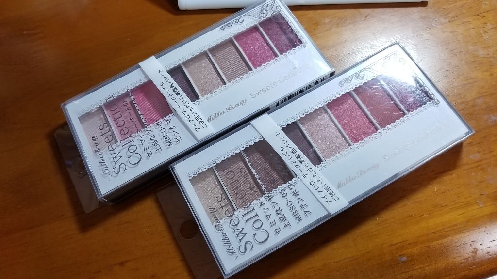 スイーツコレクション/マリブビューティー/アイシャドウパレットを使ったクチコミ（1枚目）