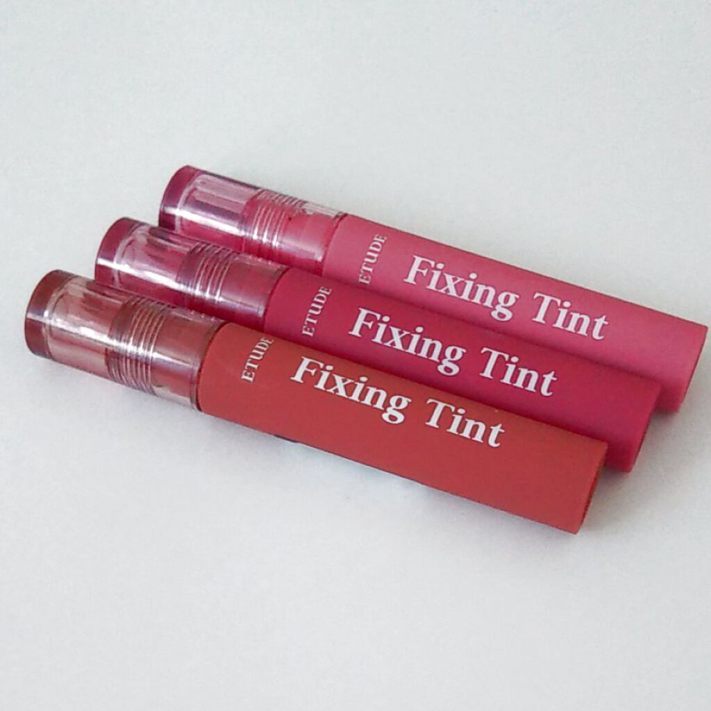 フィクシングティント スモーキーチェリー/ETUDE/リップティントを使ったクチコミ（3枚目）