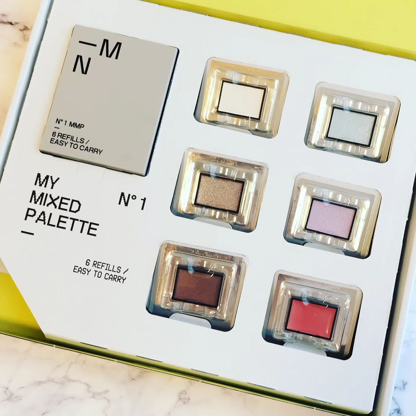 MY MIXED PALETTE 6色カスタムパレット 03 SPECTER/MN/マルチパレットを使ったクチコミ（2枚目）