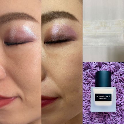 (旧)アンリミテッド ラスティング フルイド/shu uemura/リキッドファンデーションを使ったクチコミ(4枚目)