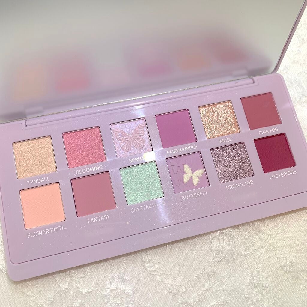 エクスプローラ12色 動物アイシャドウパレット/PERFECT DIARY/アイシャドウパレットを使ったクチコミ(2枚目)