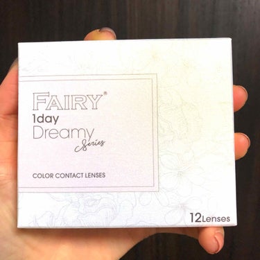 FAIRY1DAY Dreamy series フラワーピンク/FAIRY/ワンデー（１DAY）カラコンを使ったクチコミ（1枚目）