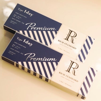 リッチスタンダード プレミアムシリーズ 1day/RICH STANDARD/ワンデー(1DAY)カラコンを使ったクチコミ(6枚目)