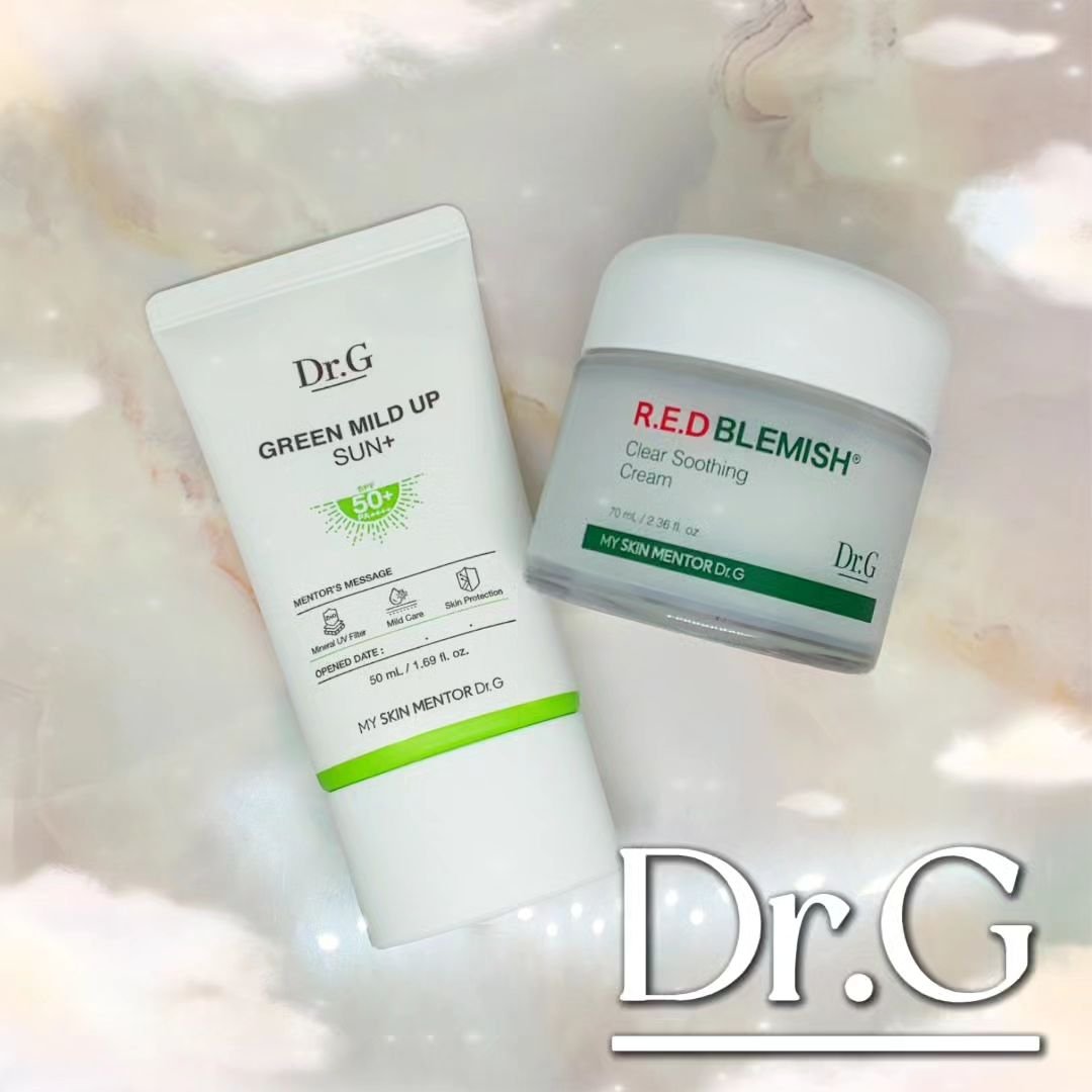 グリーンマイルドアップサンプラス/Dr.G/日焼け止めクリームを使ったクチコミ（1枚目）