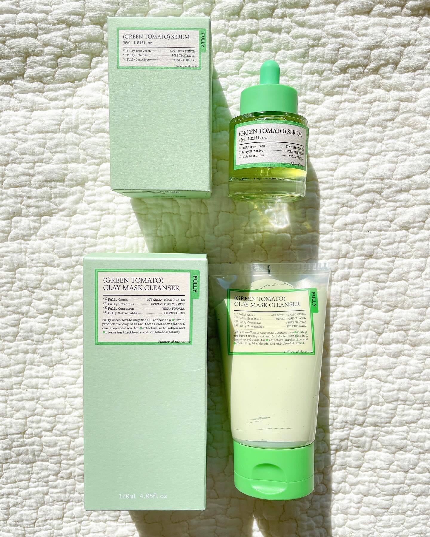グリーントマトクレイマスククレンザー/FULLY/洗い流すパック・マスクを使ったクチコミ（1枚目）