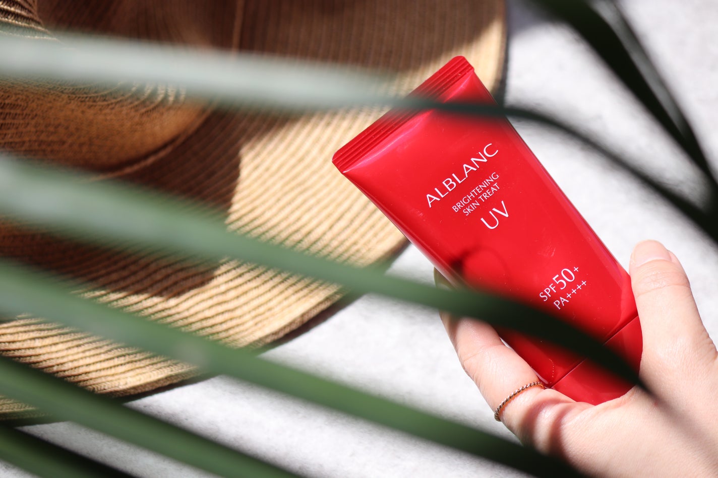 ブライトニングスキントリートUV/ALBLANC/日焼け止めローションを使ったクチコミ(1枚目)