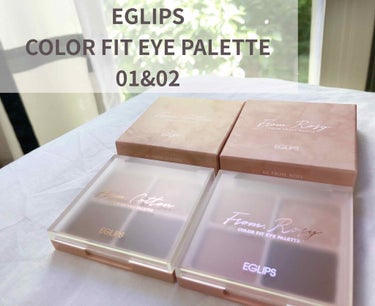 EGLIPS   COLOR  FIT EYE PALETTE 01&02
------------------------------------------------

7/3追記
スウォッチ画像