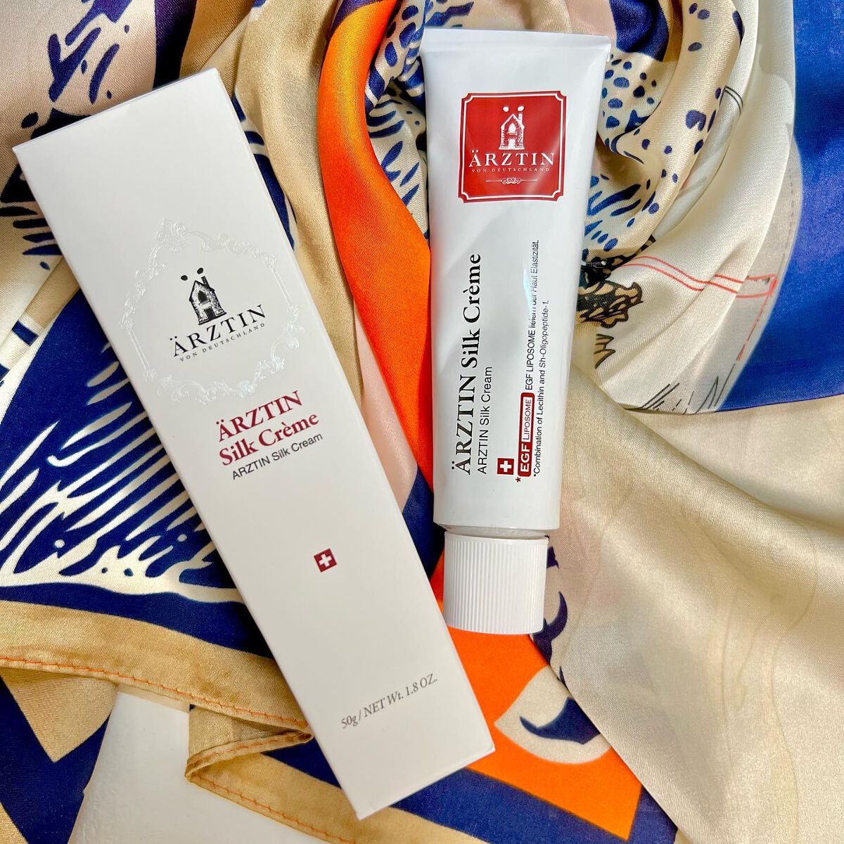 シルククリーム/エルツティン/美容液を使ったクチコミ（1枚目）