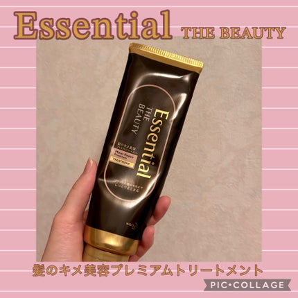 THE BEAUTY 髪のキメ美容プレミアムトリートメント<モイストリペアプレミアム>/エッセンシャル/洗い流すヘアトリートメントを使ったクチコミ(1枚目)