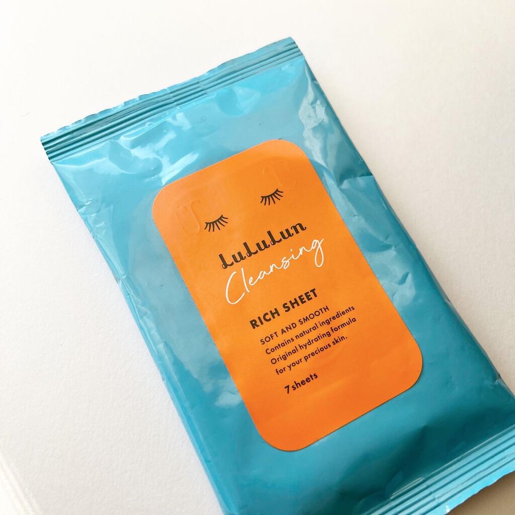ルルルン クレンジングリッチシート/ルルルン/クレンジングシートを使ったクチコミ(1枚目)