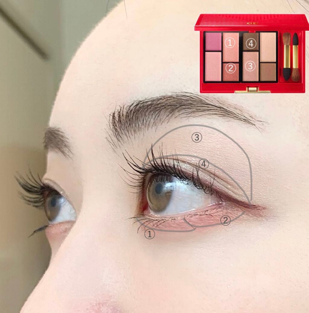 マイファンスィー ミネラル アイシャドー パレットN/Koh Gen Do/アイシャドウパレットを使ったクチコミ(3枚目)