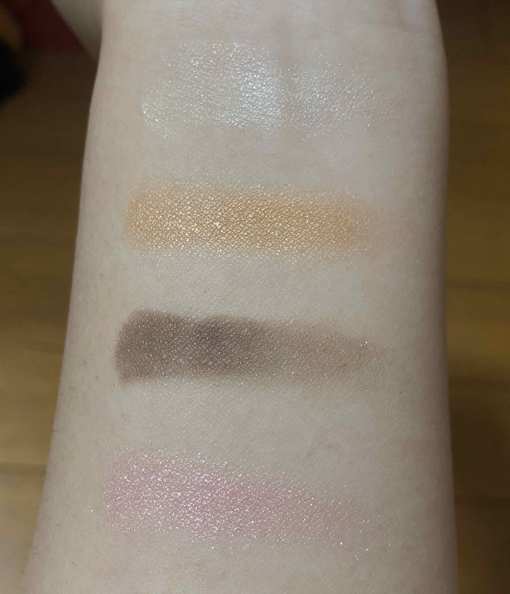 カラフルアイシャドウ/DAISO/アイシャドウパレットを使ったクチコミ（3枚目）