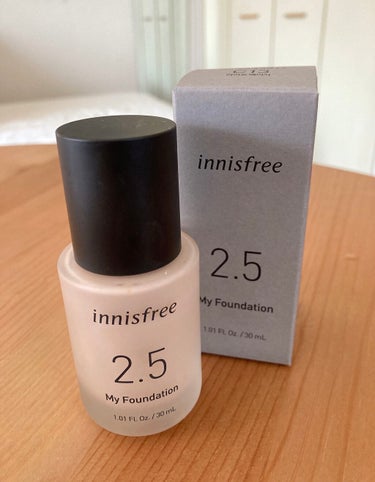 マイファンデーション/innisfree/リキッドファンデーションを使ったクチコミ（1枚目）