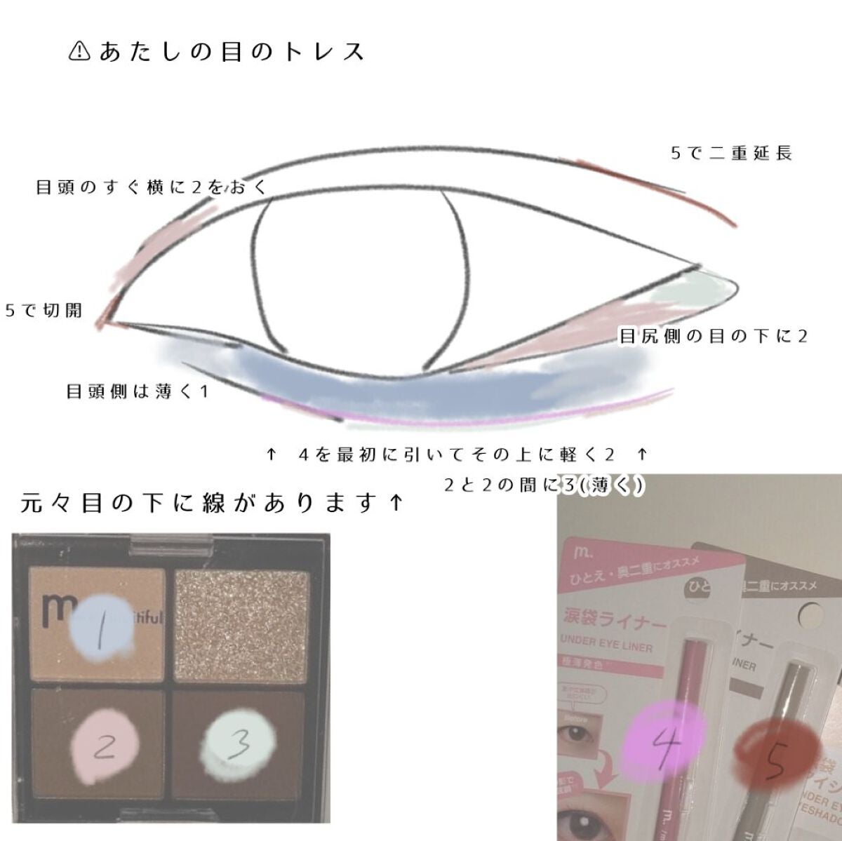 MFL アイシャドウ/moitiful/アイシャドウパレットを使ったクチコミ(3枚目)