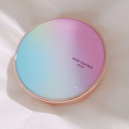 ピンクティーツリーカバークッション/APLIN/クッションファンデーションを使ったクチコミ(4枚目)