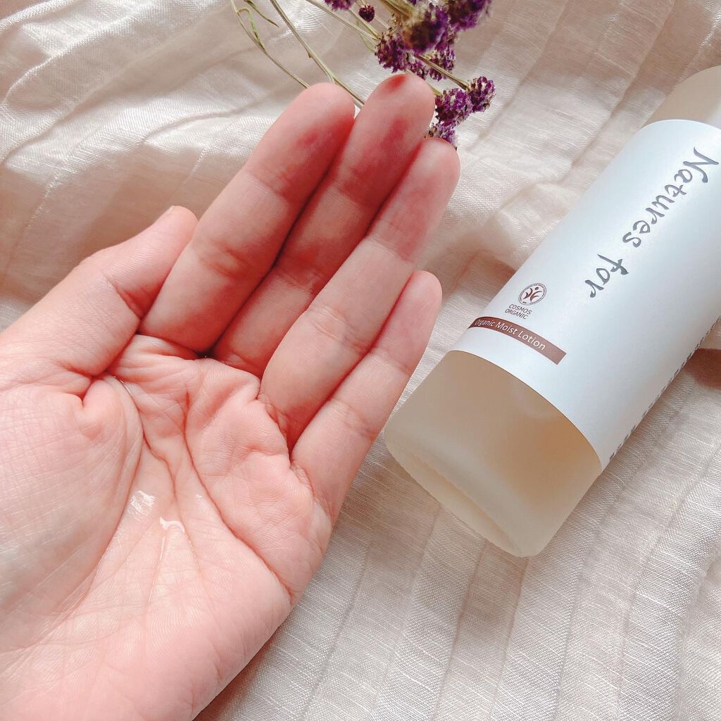 オーガニックモイストローション/Natures for/化粧水を使ったクチコミ（3枚目）