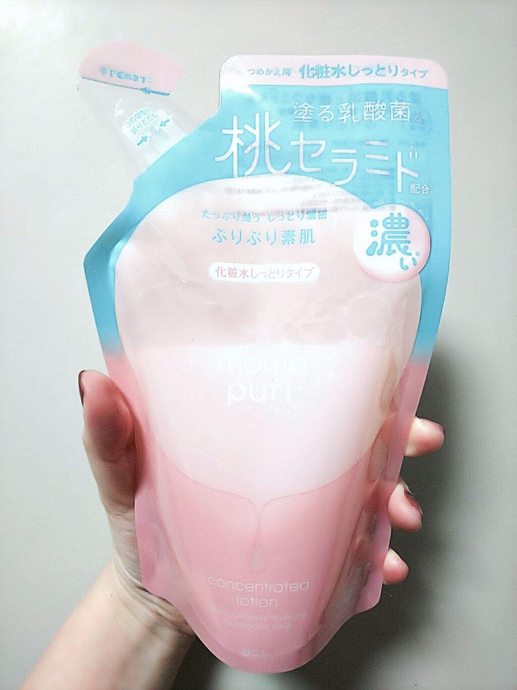 潤い濃密化粧水/ももぷり/化粧水を使ったクチコミ（3枚目）