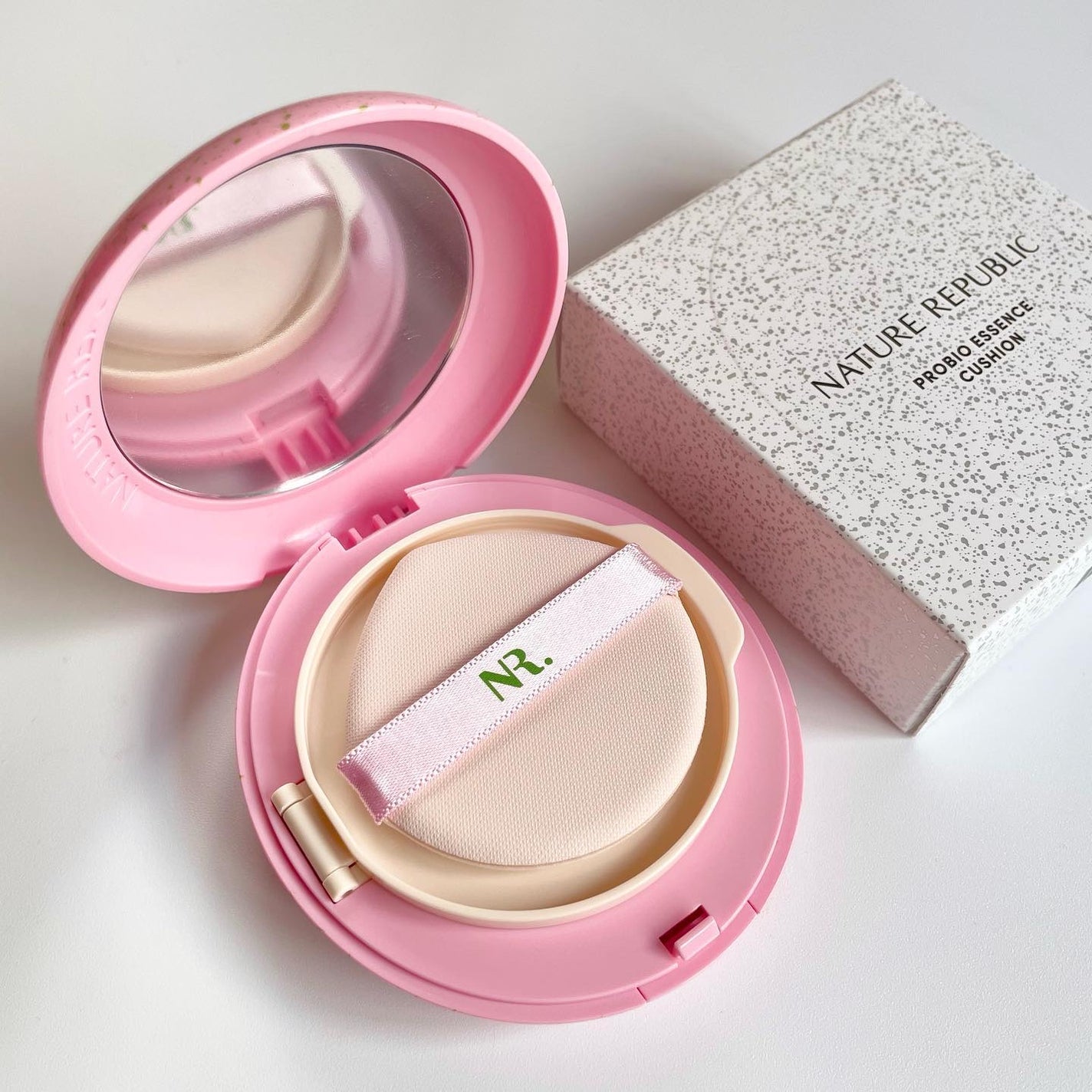 PROBIOエッセンスクッション/ネイチャーリパブリック/クッションファンデーションを使ったクチコミ(6枚目)