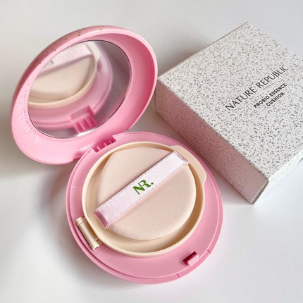 PROBIOエッセンスクッション/ネイチャーリパブリック/クッションファンデーションを使ったクチコミ(6枚目)