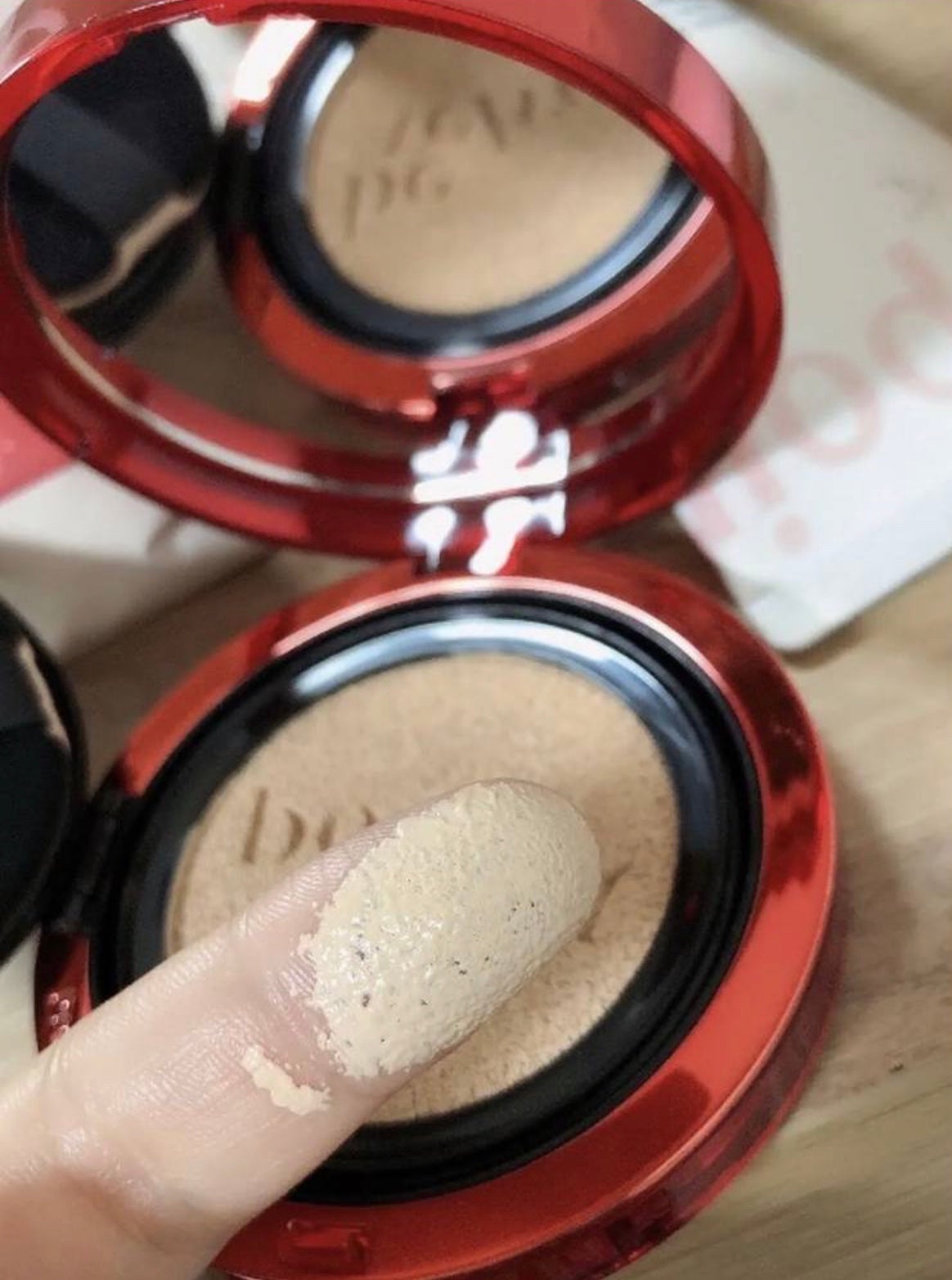 プロテーラービーベルベットカバークッション/espoir/クッションファンデーションを使ったクチコミ(3枚目)