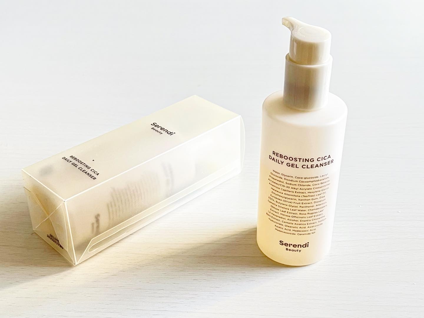 REBOOSTING CICA DAILY GEL CLEANSER/SERENDI BEAUTY/クレンジングジェルを使ったクチコミ（2枚目）