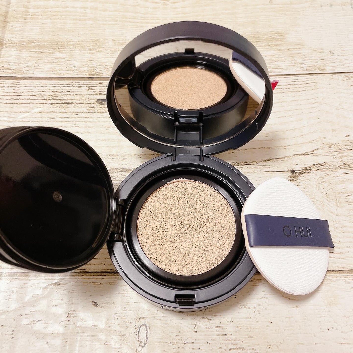 アルティメットフィット ロングウェアデニムクッション/OHUI/クッションファンデーションを使ったクチコミ(2枚目)