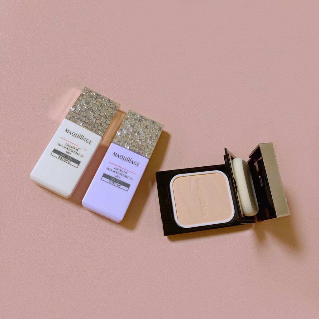 ドラマティックパウダリー EX/マキアージュ/パウダーファンデーションを使ったクチコミ(3枚目)