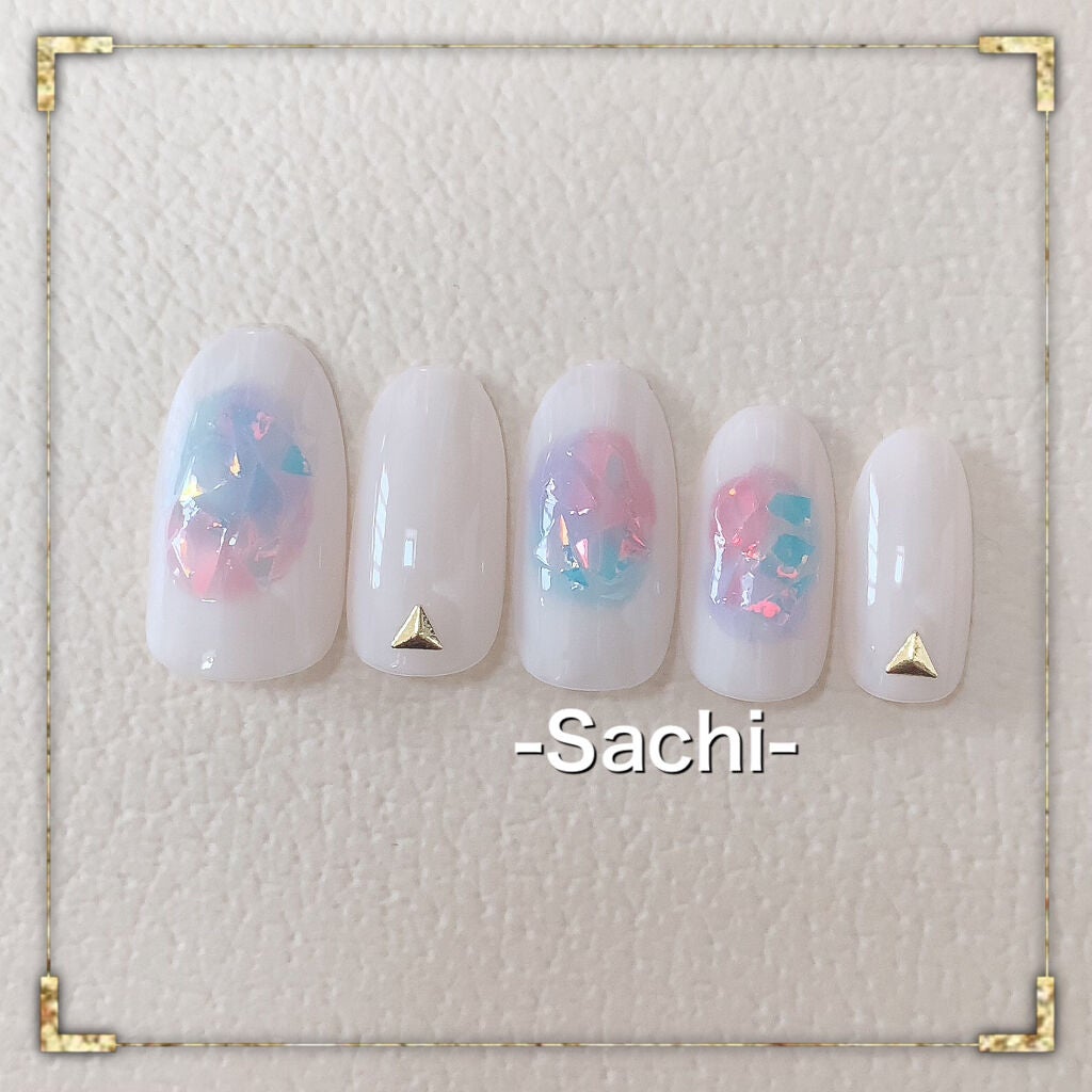 サンリオネイル/DAISO/マニキュアを使ったクチコミ(3枚目)