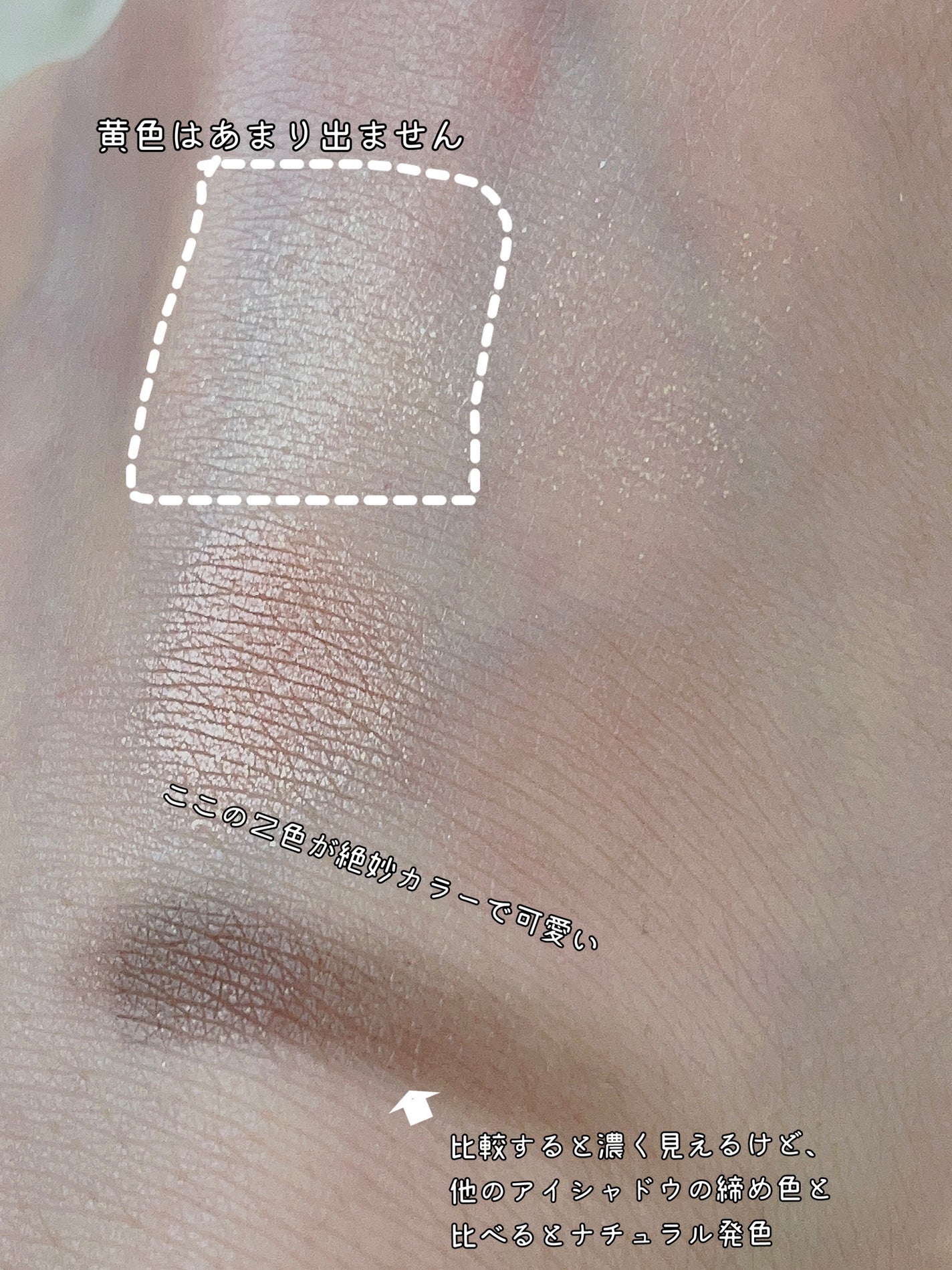パノラマデザイン アイパレット/Visée/アイシャドウパレットを使ったクチコミ(3枚目)